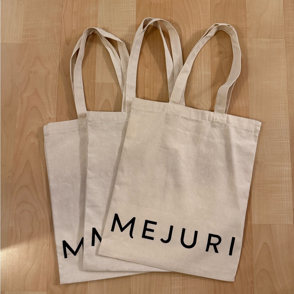 Set of Three Mejuri Tote Bags